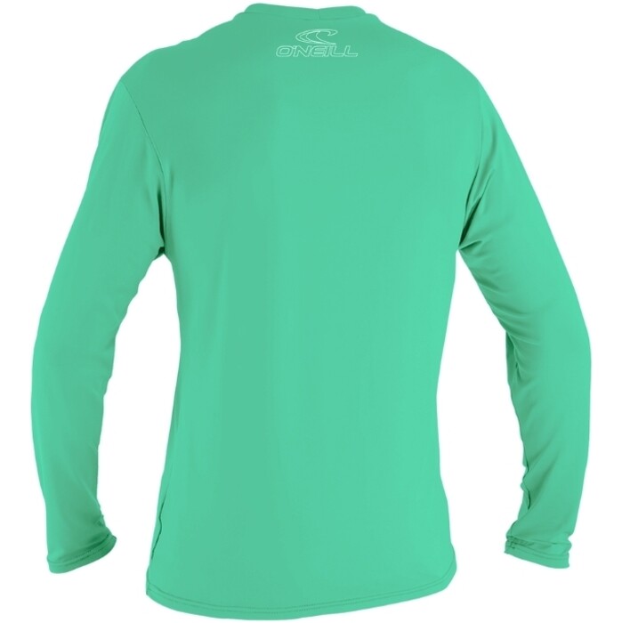 2024 O'Neill Youth Basic Skins Long Sleeve Rash Tee 4341 - Light Aqua